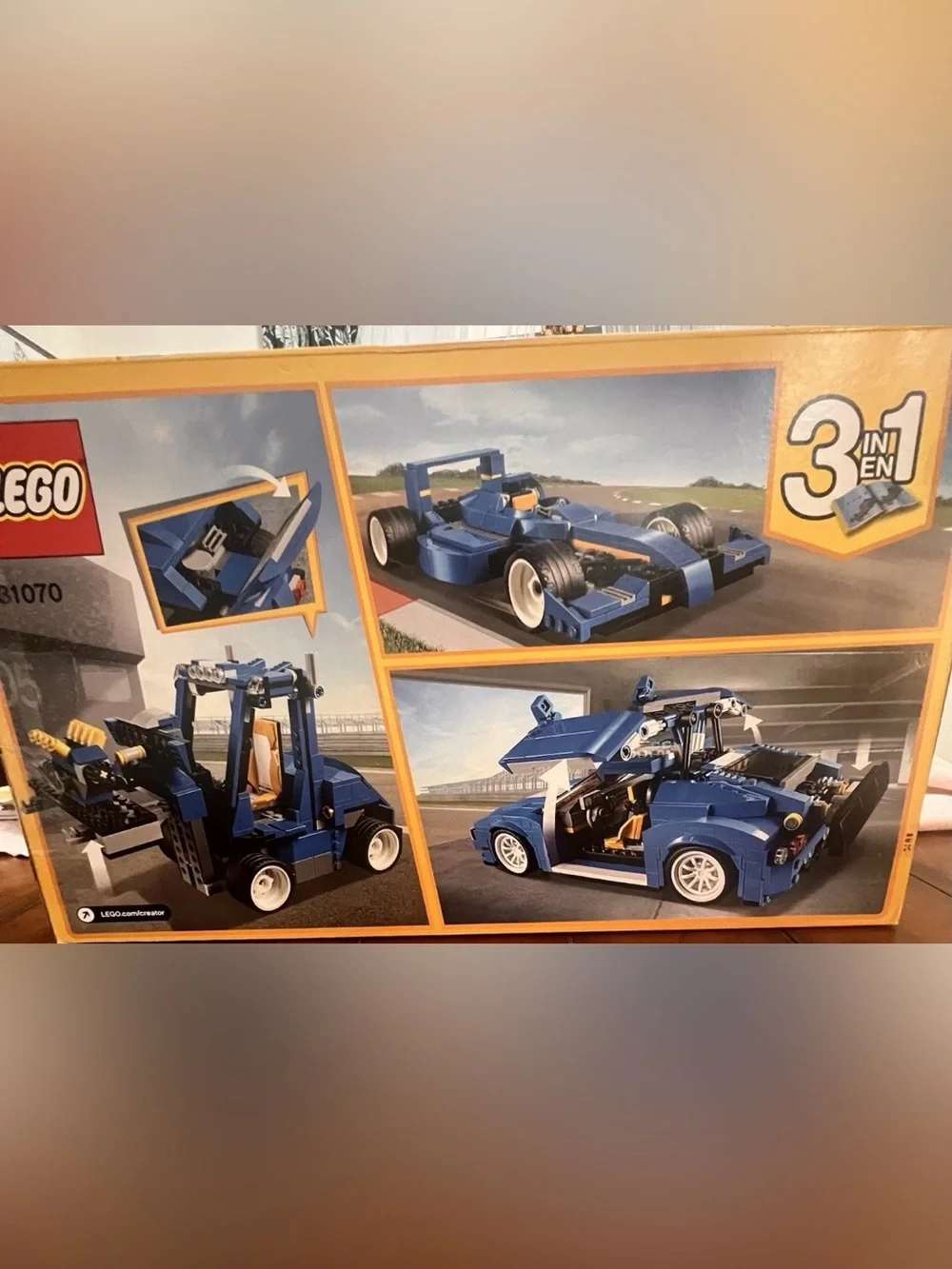 Lego build detailed